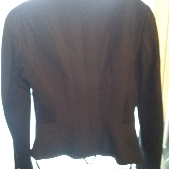 Tahari Jacket Charcoal Tailored 6 - Picture 9 of 15